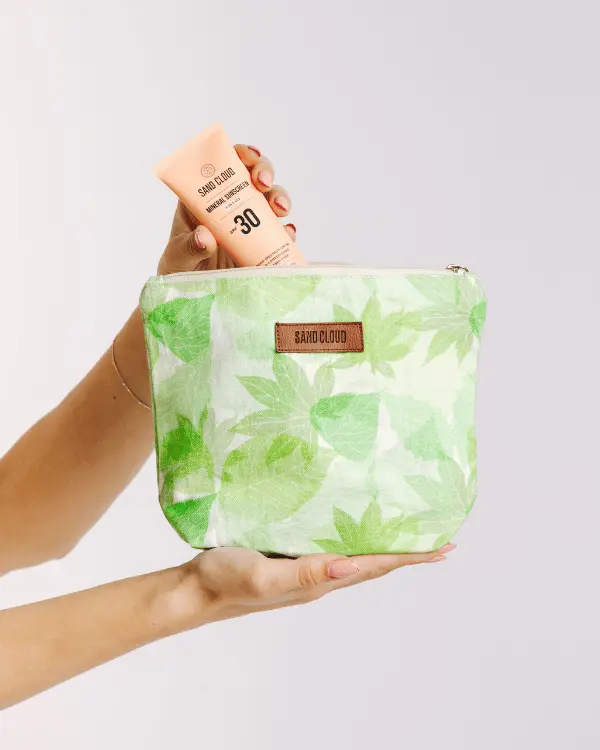 Leaves Zipper Pouch | Sand Cloud - Image 3