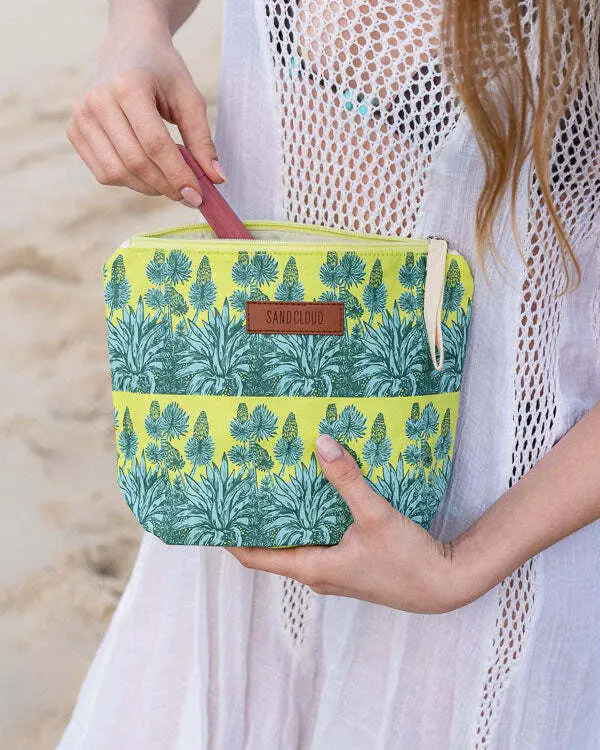 Alternative view of Agave Zipper Pouch | Sand Cloud