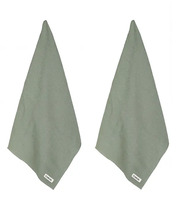 Terra Fringeless Hand Bath Bundle 2 Pack - Sage | Sand Cloud - Image 5
