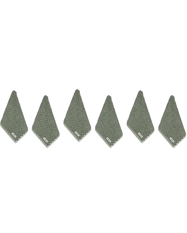 Atom Washcloth Bath Bundle 6 Pack - Hedge Green | Sand Cloud - Image 4