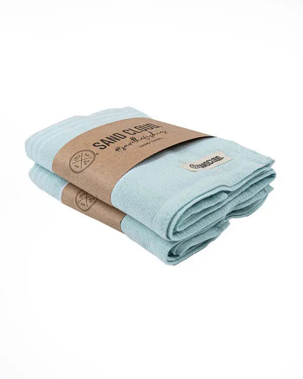 Alternative view of Classic Fringeless Hand Bath Bundle 2 Pack - Seaglass | Sand Cloud