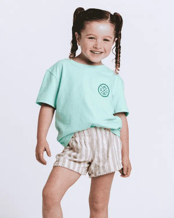 SC Whale Tail Kids Tee - Soft Mint | Sand Cloud