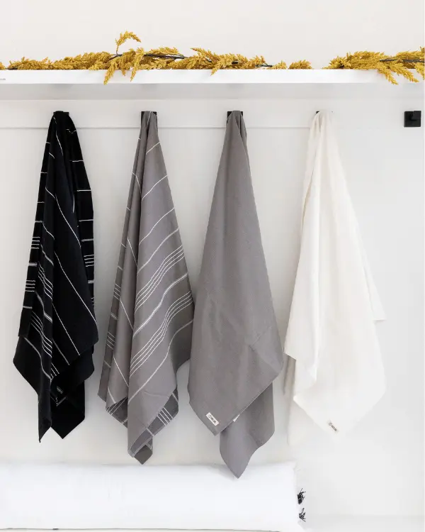 Classic Fringeless XL Bath Bundle - Grey - 2 Pack | Sand Cloud - Image 6