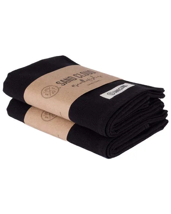 Terra Fringeless Hand Bath Bundle 2 Pack - Black | Sand Cloud - Image 3