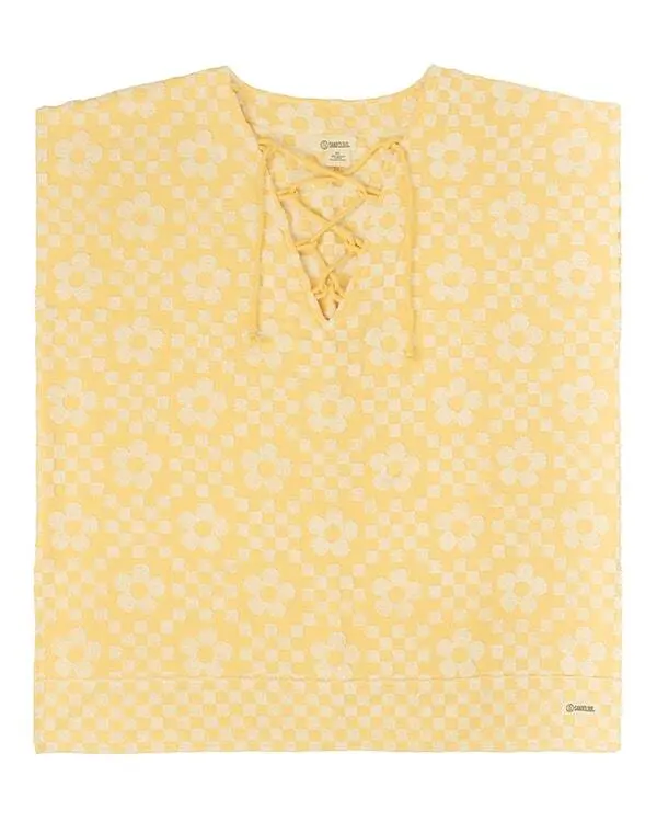 Floral Check Cover Up | Sand Cloud - Image 2
