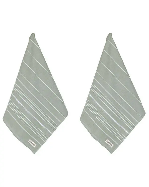 Classic Fringeless Hand Bath Bundle 2 Pack - Sage | Sand Cloud - Image 3