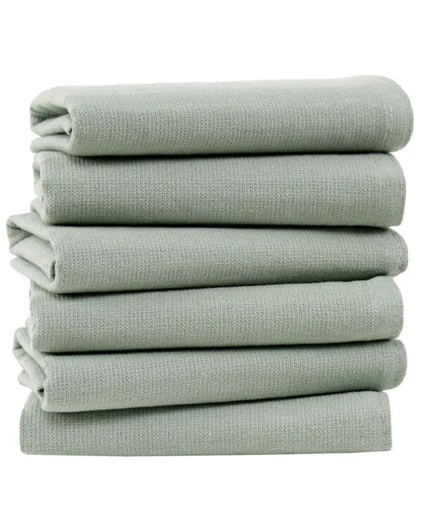 Alternative view of Terra Bath Washcloth Bundle - 6 Pack - Sage | Sand Cloud