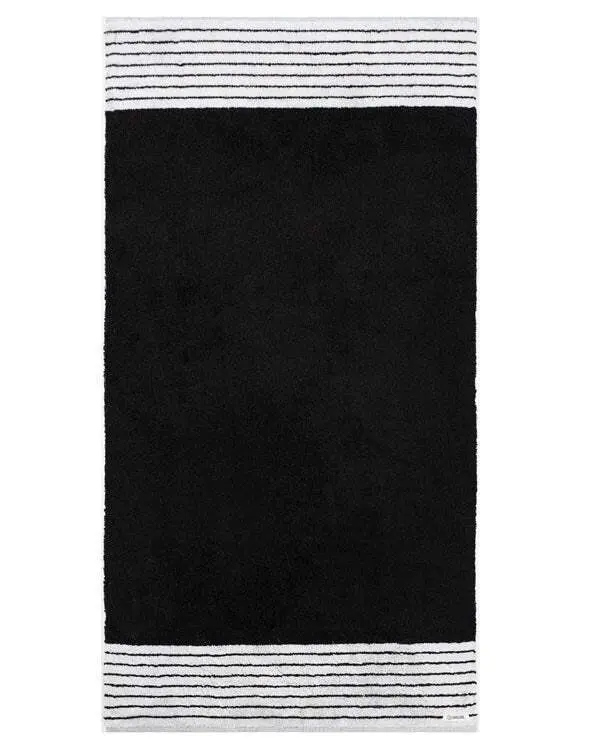 Alternative view of Micro Stripe Bath Bundle - 2 Pack - Black | Sand Cloud