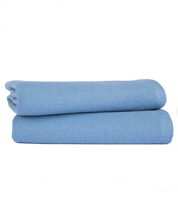 Alternative view of Terra Fringeless Hand Bath Bundle 2 Pack - Slate Blue | Sand Cloud