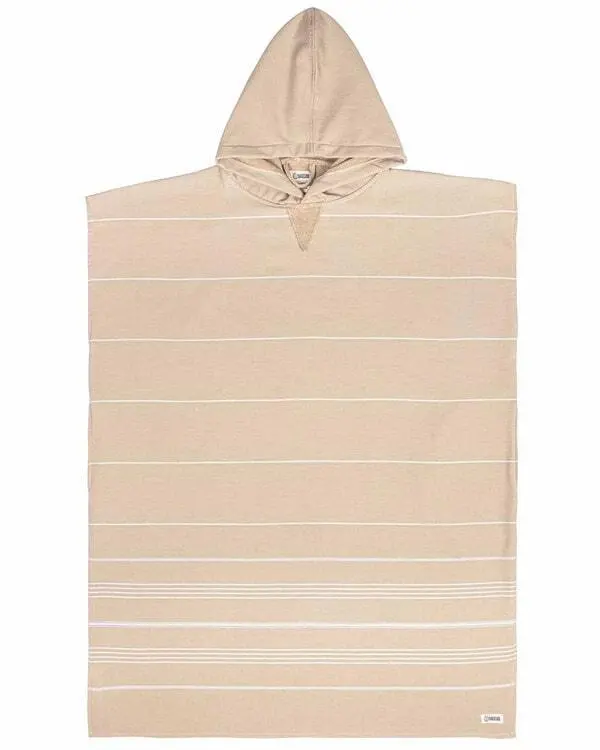 Classic Stripe Hooded Poncho Sand | Sand Cloud - Image 2