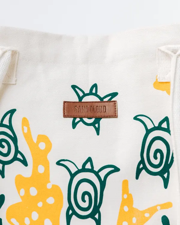 Swimming Turtles Beach Tote | Sand Cloud - Image 5