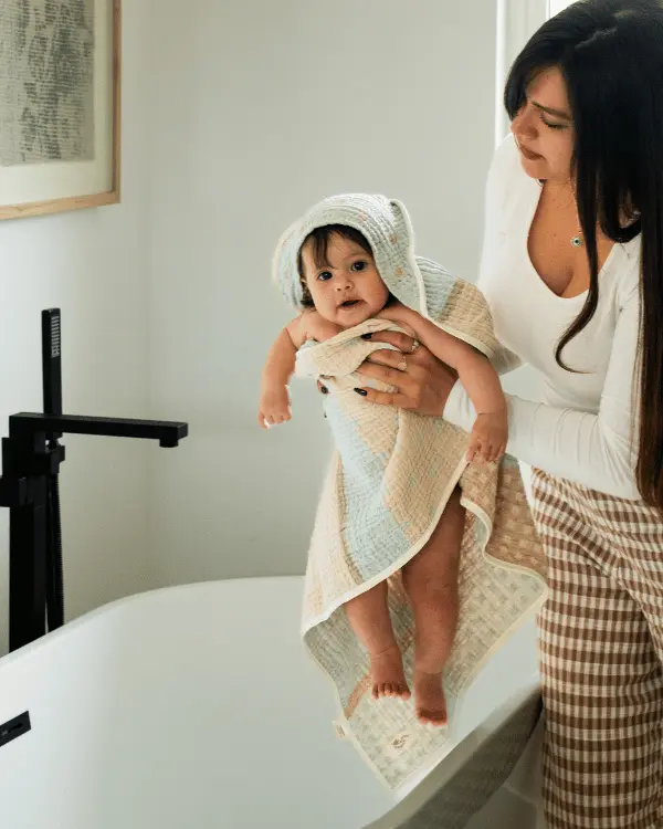 Choo-Choo Train Gauze Hooded Blanket Single | Sand Cloud - Image 5