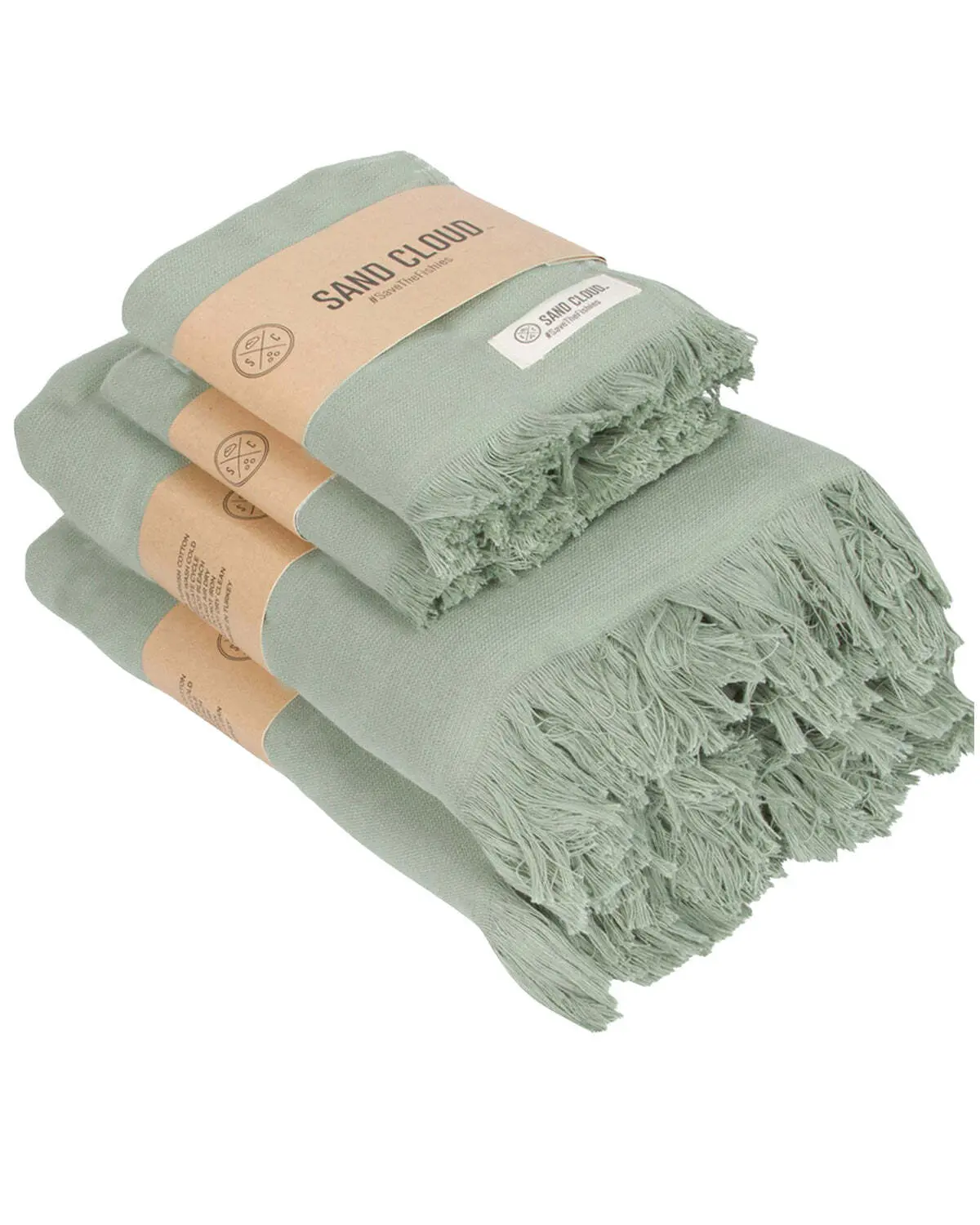 Terra XL Bath Bundle - Sage | Sand Cloud