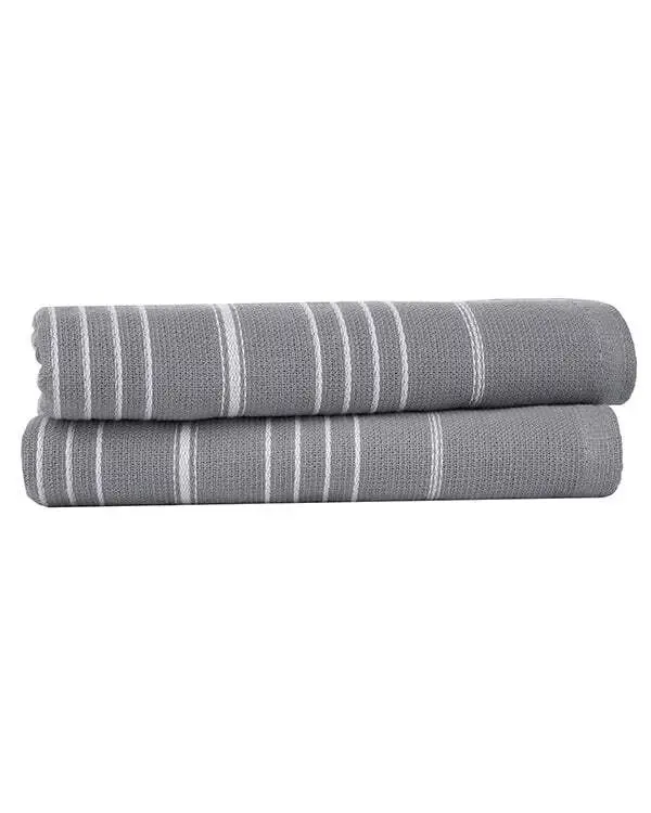 Alternative view of Classic Fringeless Hand Bath Bundle 2 Pack - Grey | Sand Cloud