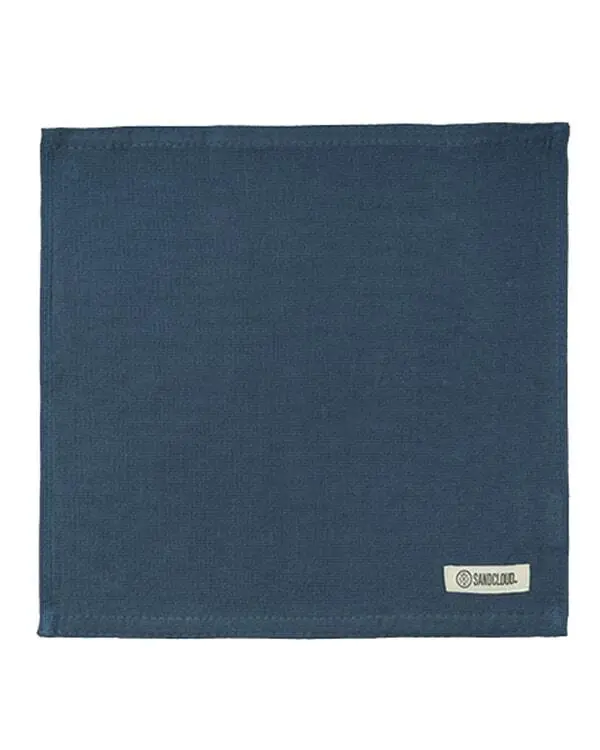 Alternative view of Terra Bath Washcloth Bundle - 6 Pack - Navy | Sand Cloud