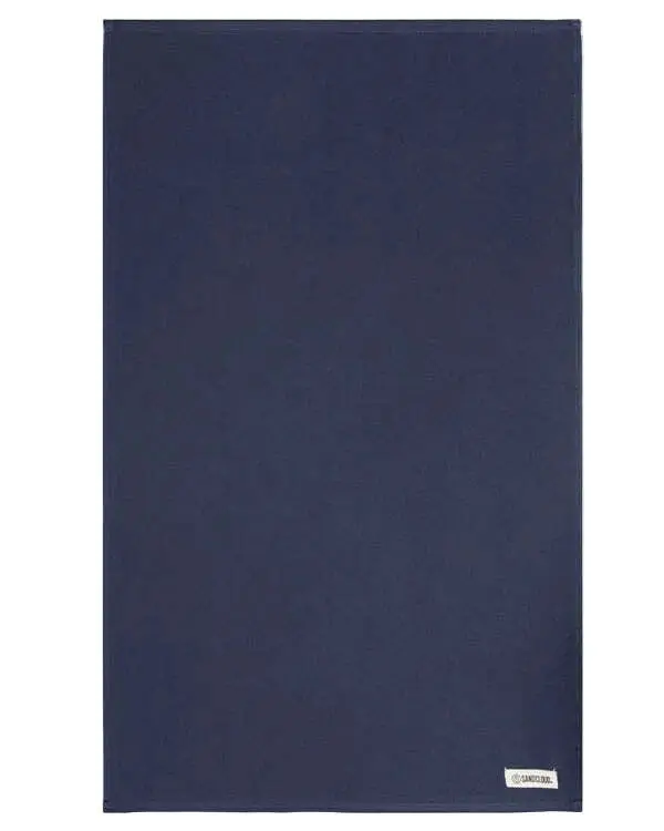Terra Fringeless XL Bath Bundle - Navy | Sand Cloud - Image 3