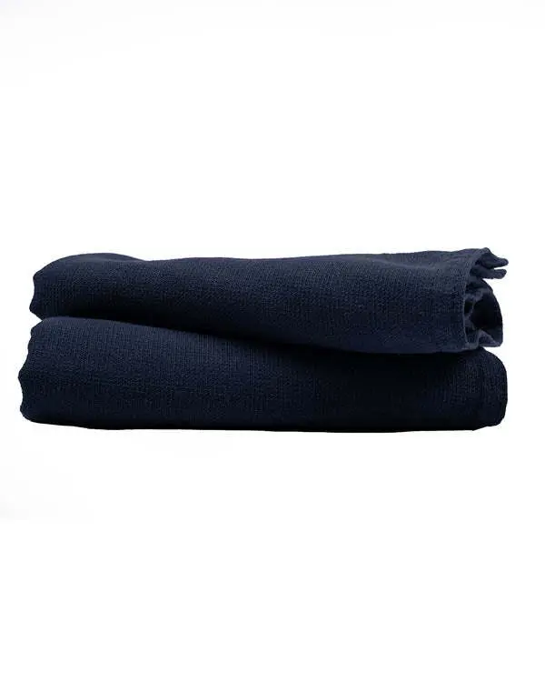 Alternative view of Terra Fringeless Hand Bath Bundle 2 Pack - Navy | Sand Cloud