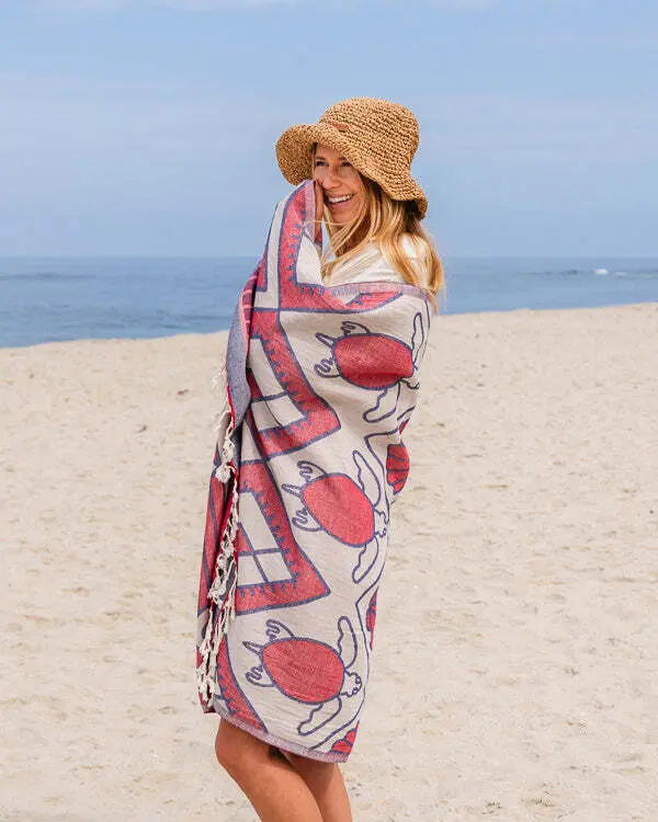 Diamond Turtle with Zip Pocket | Sand Cloud - Image 6