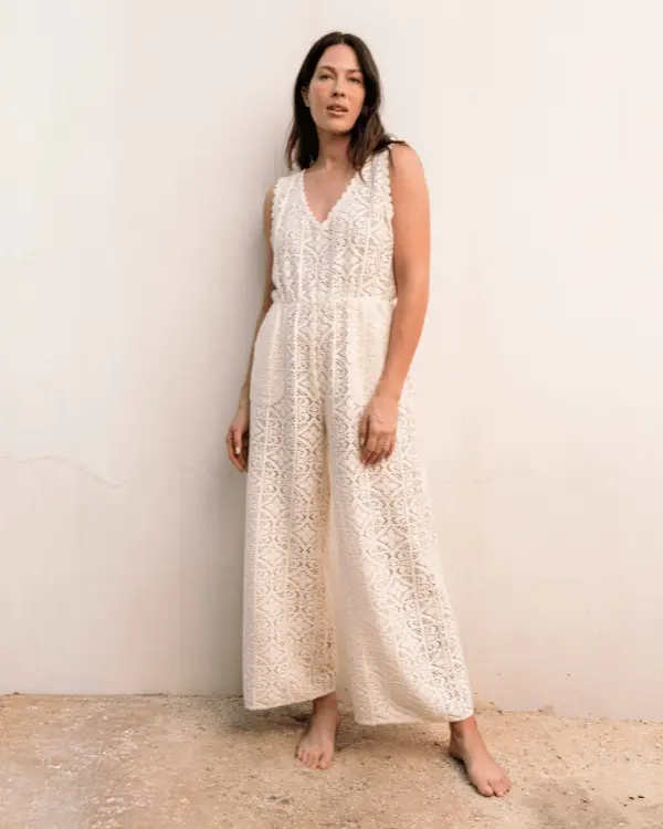 Karna Lace Jumpsuit | Sand Cloud - Image 3