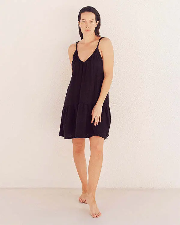 Baga Gauze Slip Dress | Sand Cloud