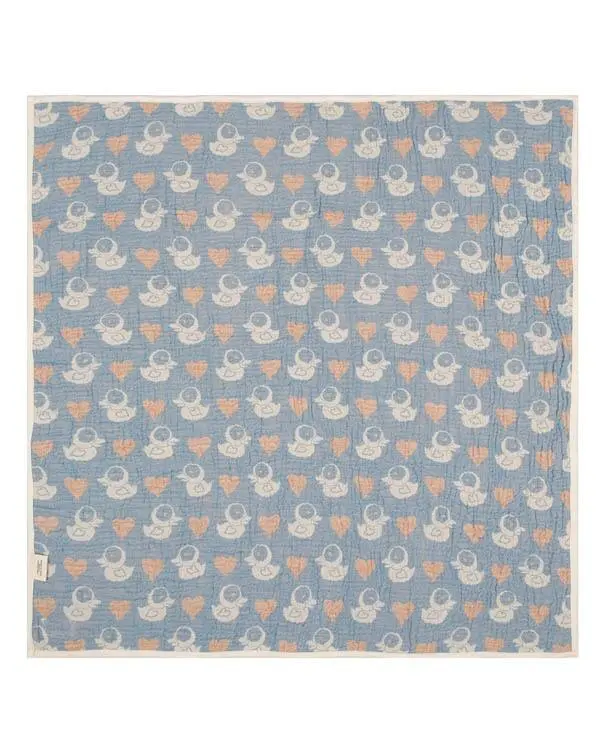 Ducky Gauze Hooded Blanket Single | Sand Cloud - Image 3