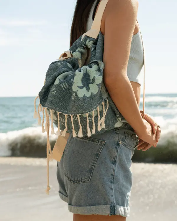 Alternative view of Baby Caretta Towel Bag | Sand Cloud