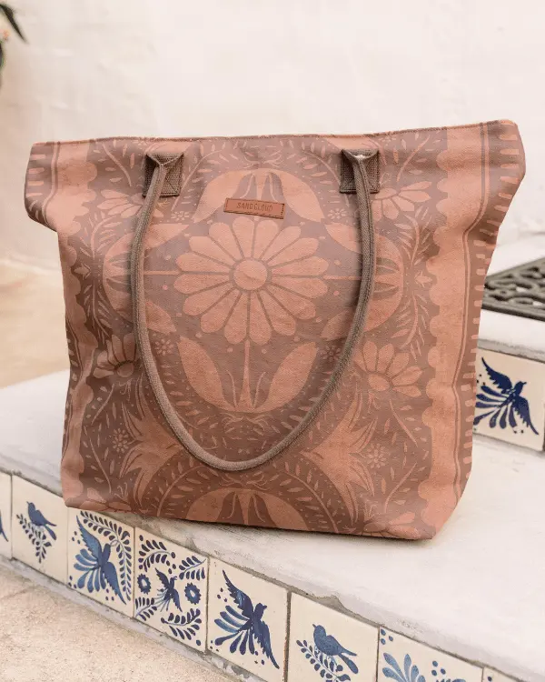 Nippon Daisy Beach Tote | Sand Cloud